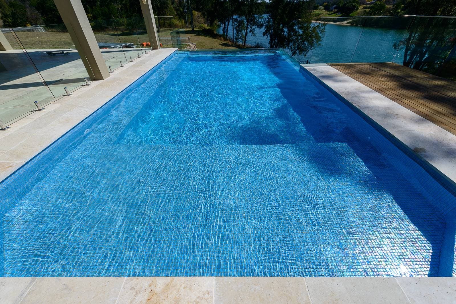 Mosaic Tile Iridescent Azur - Ezarri