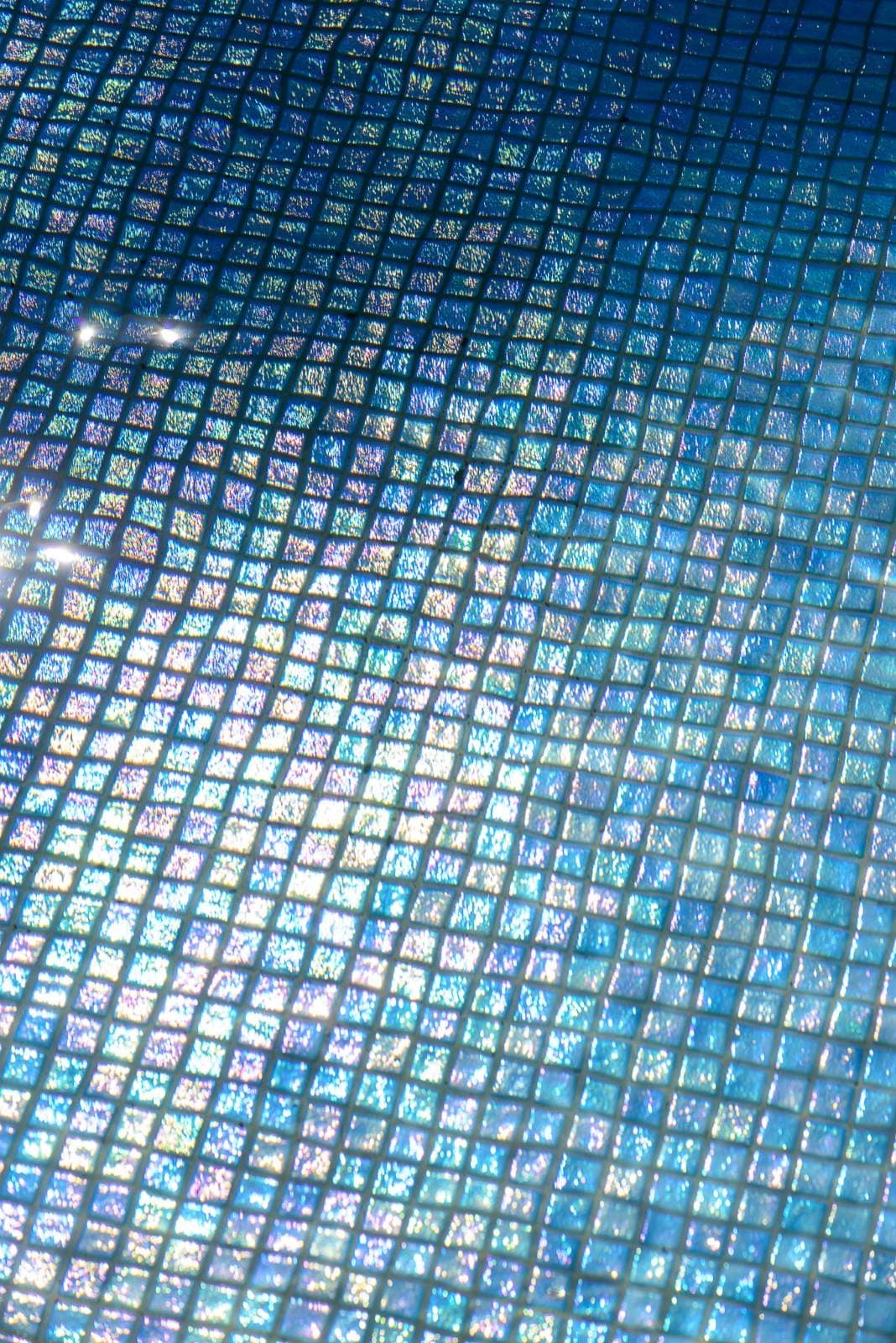 Mosaic Tile Iridescent Azur - Ezarri
