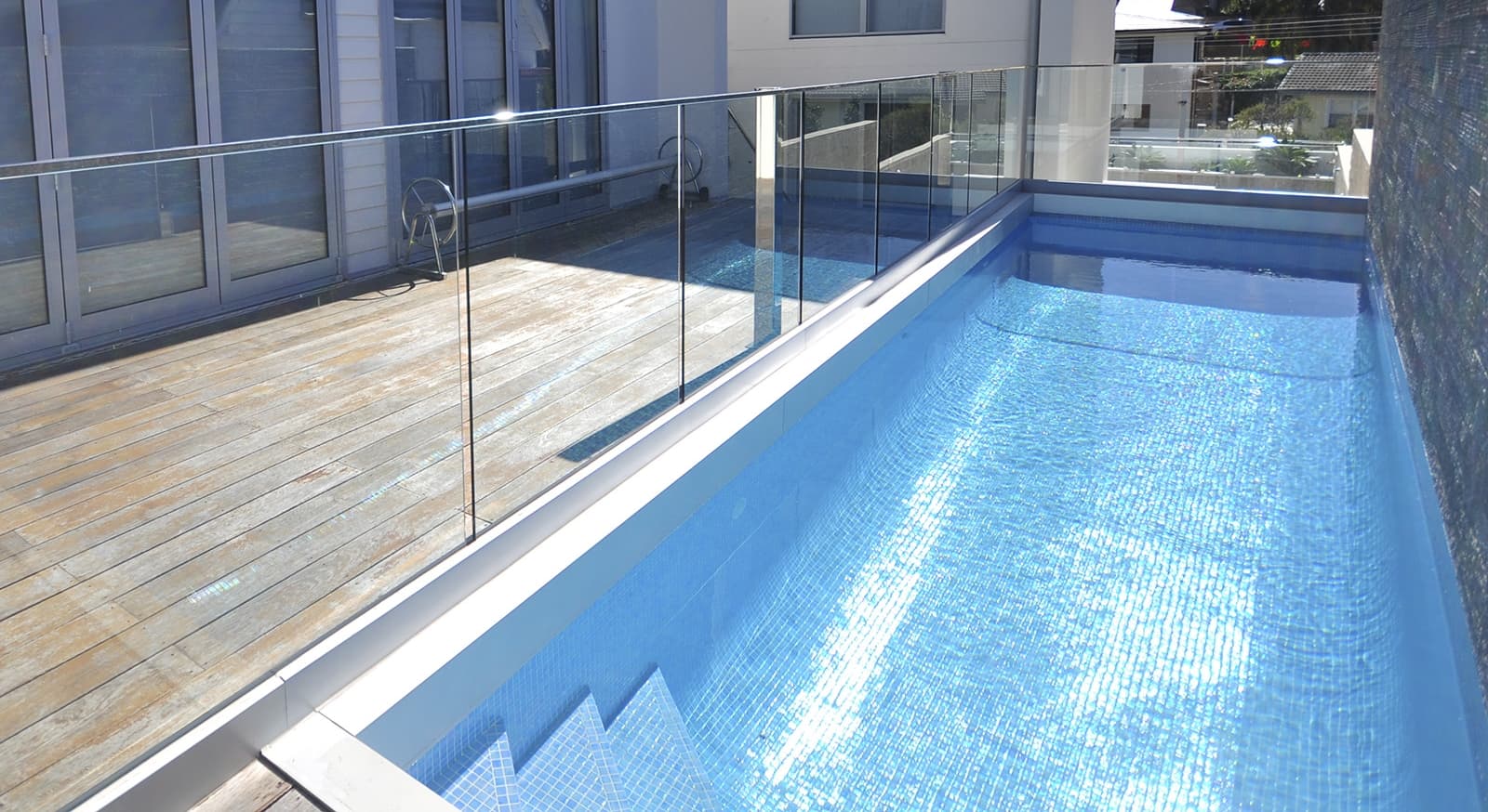 Mosaic Tile Iridescent Azur - Ezarri