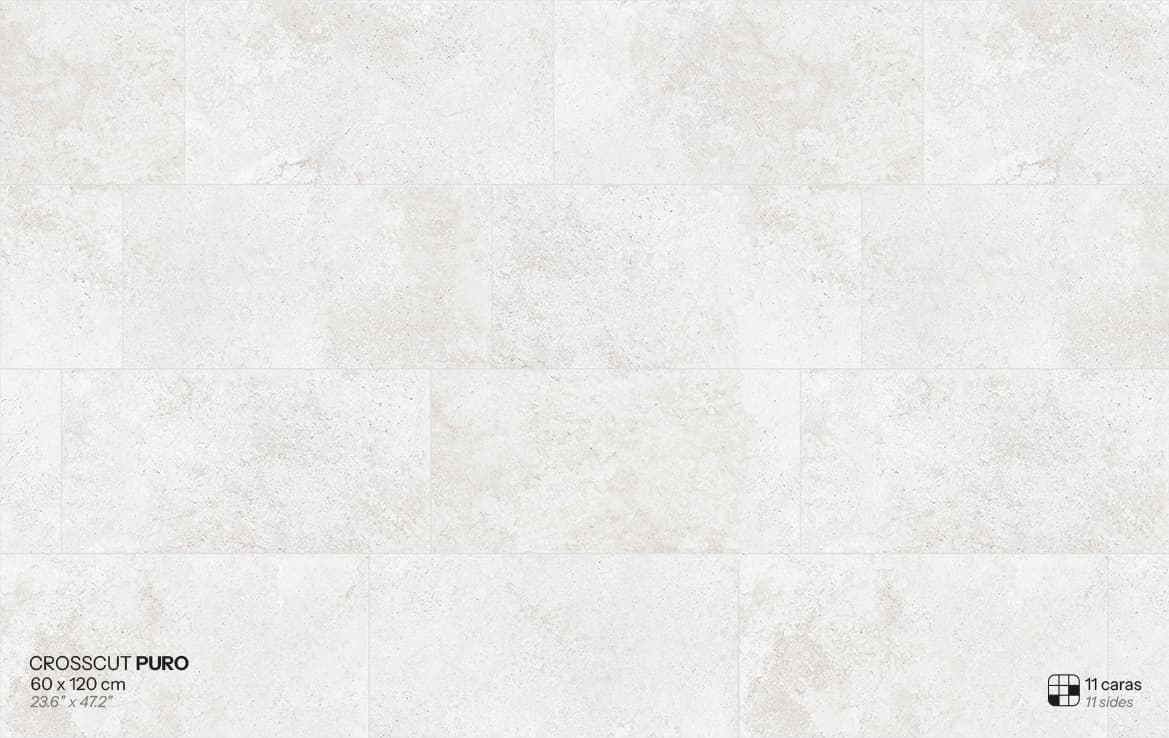 Crosscut Puro floor installation